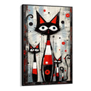 Quadro Stampa su Tela Amicizia Colorata - CupidoDesign