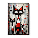 Quadro Stampa su Tela Amicizia Colorata - CupidoDesign