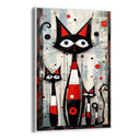 Quadro Stampa su Tela Amicizia Colorata - CupidoDesign