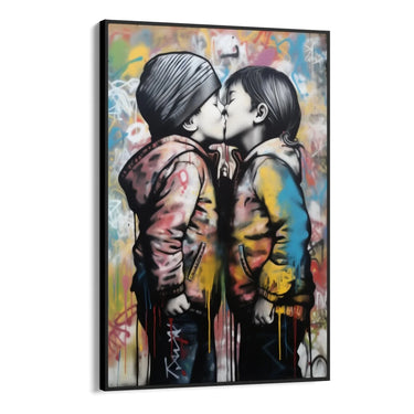 Quadro Stampa su Tela Amore Universale - CupidoDesign