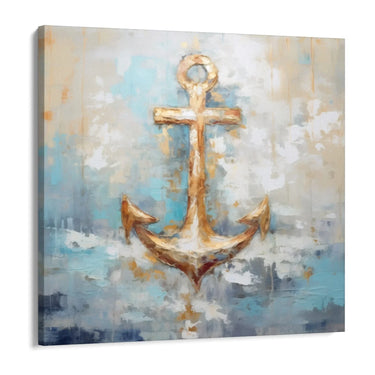 Quadro Stampa su Tela Ancora Delicata - CupidoDesign