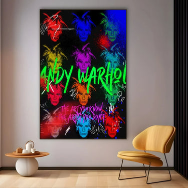 Quadro Stampa su Tela Andy Warhol Self Portraits - CupidoDesign