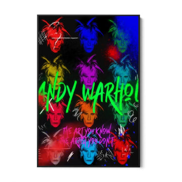 Quadro Stampa su Tela Andy Warhol Self Portraits - CupidoDesign