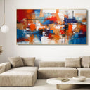 Quadro Stampa su Tela Arancio Lussuoso - CupidoDesign