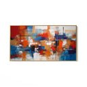 Quadro Stampa su Tela Arancio Lussuoso - CupidoDesign