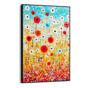 Quadro Stampa su Tela Arcobaleno Fiorito - CupidoDesign