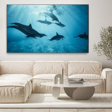 Quadro Stampa su Tela Armonia Acquatica - CupidoDesign