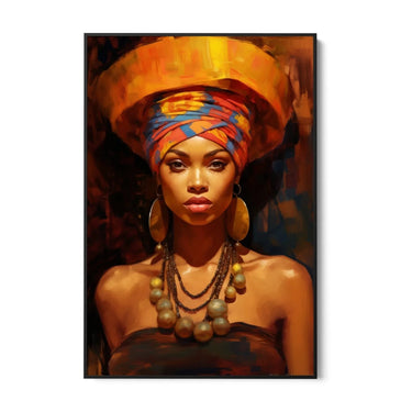 Quadro Stampa su Tela Armonia Africana - CupidoDesign