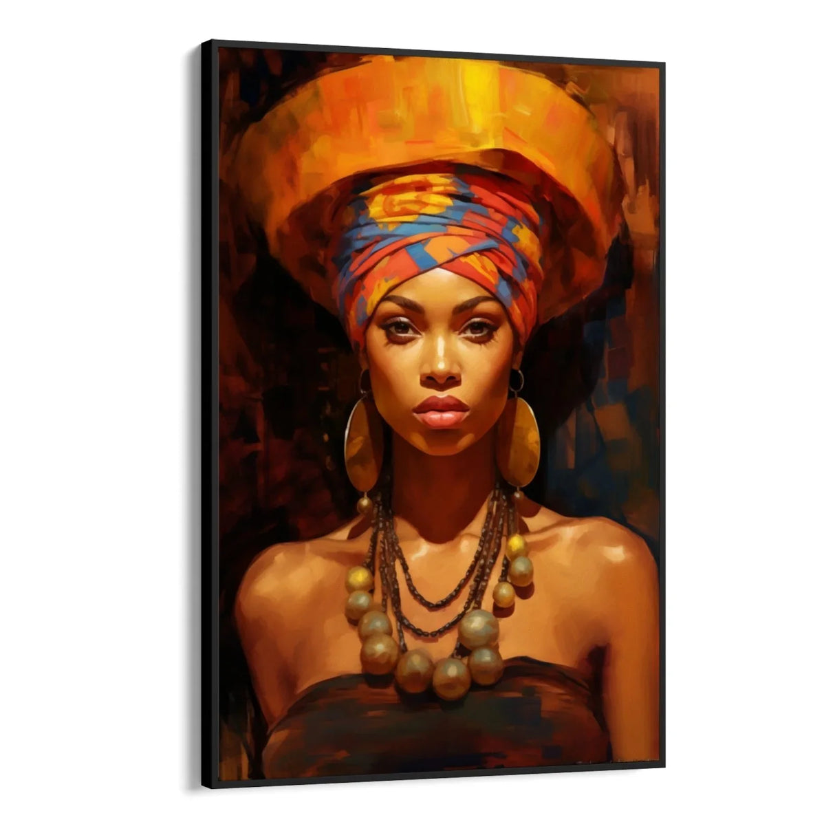 Quadro Stampa su Tela Armonia Africana - CupidoDesign