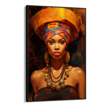 Quadro Stampa su Tela Armonia Africana - CupidoDesign