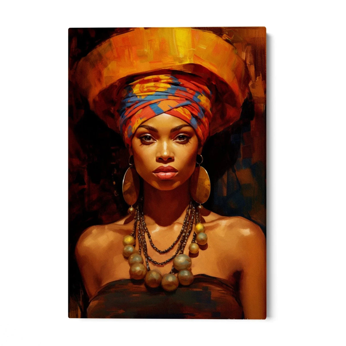 Quadro Stampa su Tela Armonia Africana - CupidoDesign