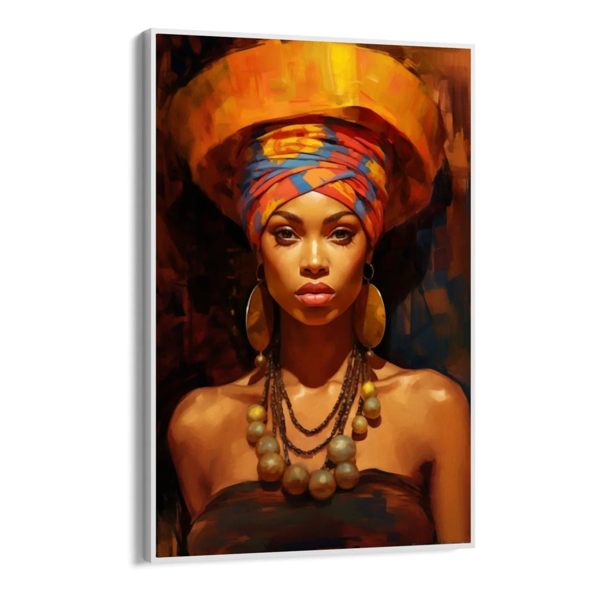 Quadro Stampa su Tela Armonia Africana - CupidoDesign