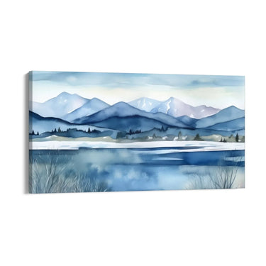 Quadro Stampa su Tela Armonia Alpina - CupidoDesign