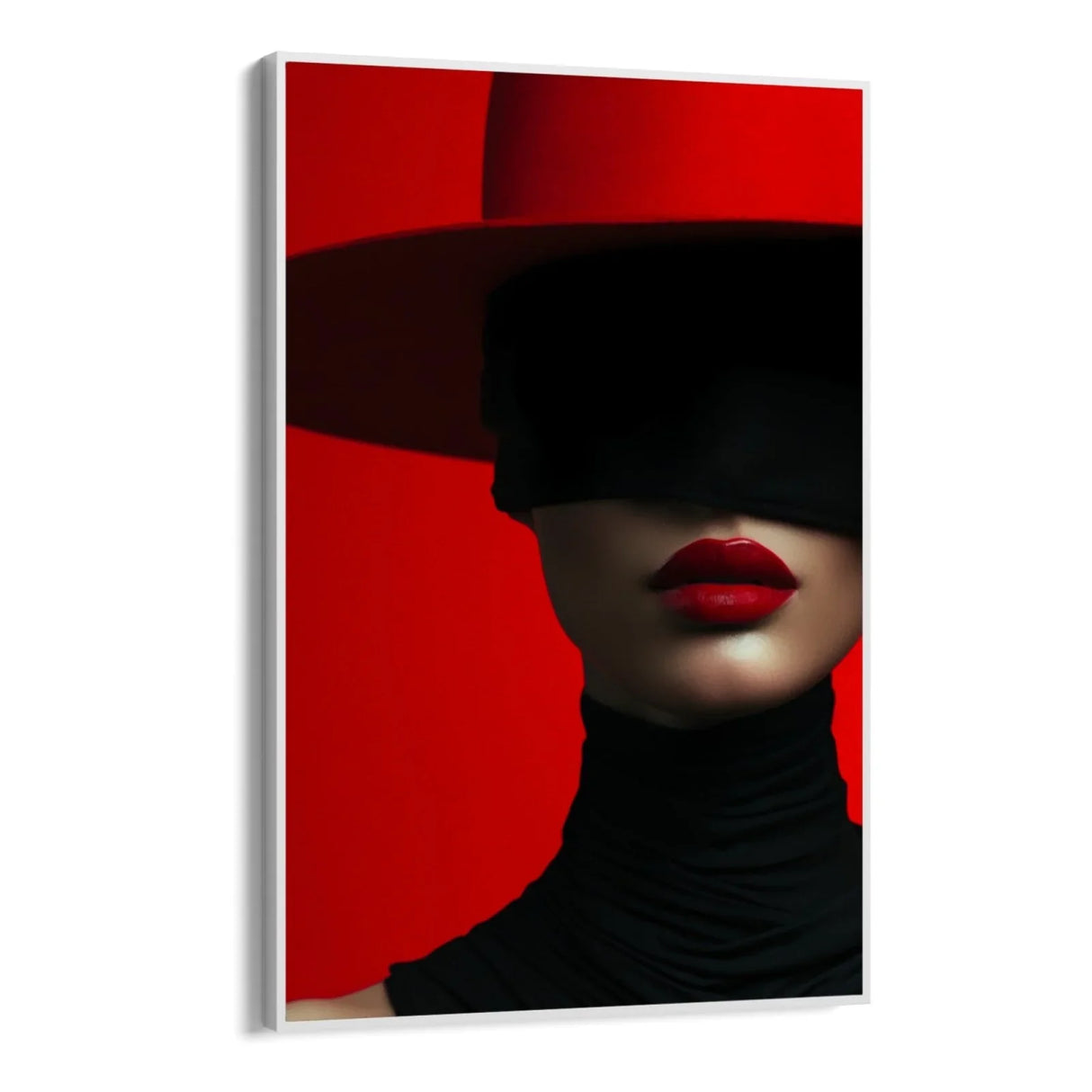Quadro Stampa su Tela Armonia di Rosso - CupidoDesign