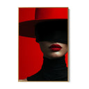 Quadro Stampa su Tela Armonia di Rosso - CupidoDesign