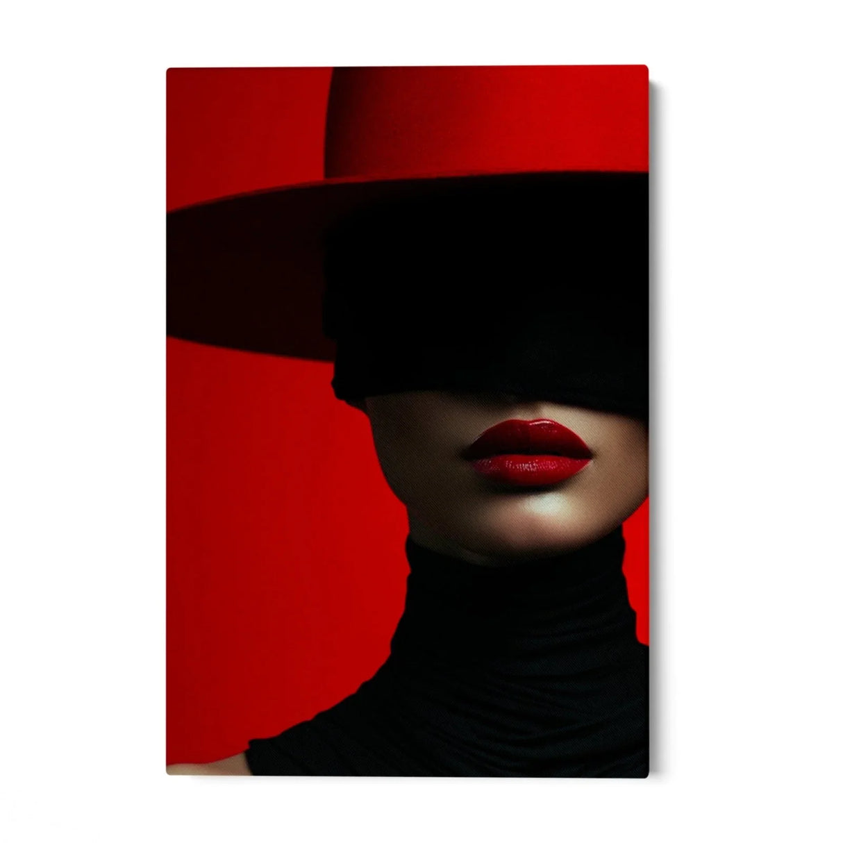 Quadro Stampa su Tela Armonia di Rosso - CupidoDesign