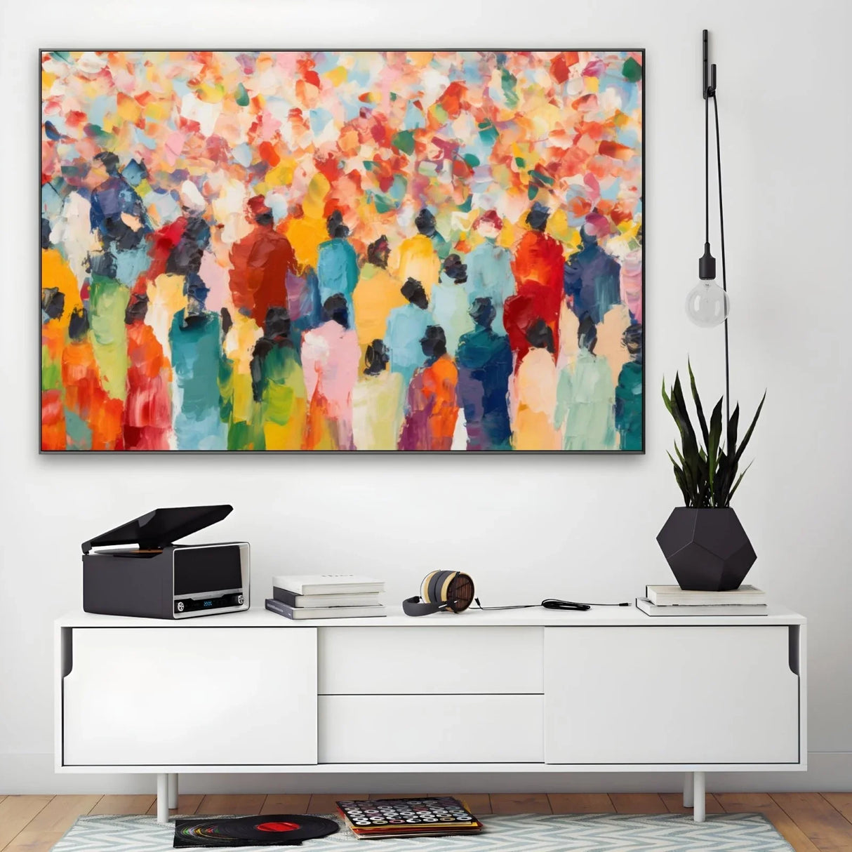Quadro Stampa su Tela Armonia Distinta - CupidoDesign