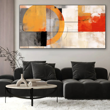 Quadro Stampa su Tela Armonia distorta - CupidoDesign