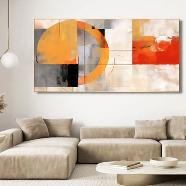 Quadro Stampa su Tela Armonia distorta - CupidoDesign