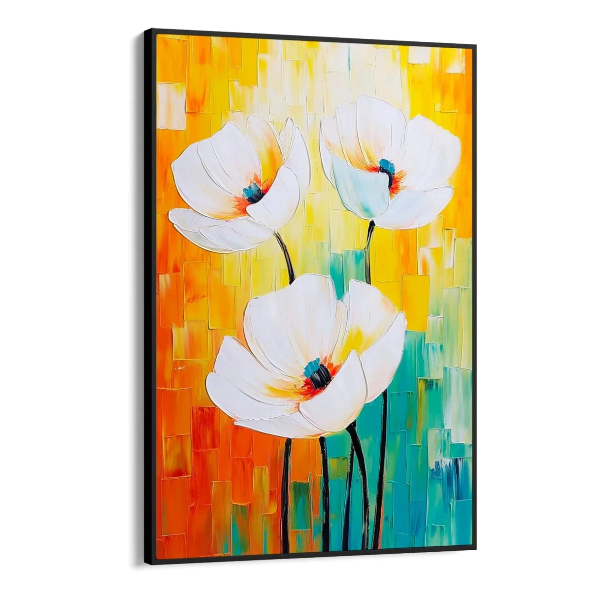 Quadro Stampa su Tela Armonia Floreale - CupidoDesign