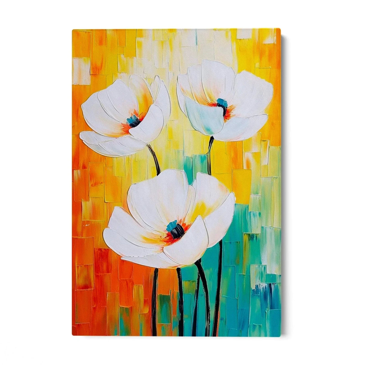 Quadro Stampa su Tela Armonia Floreale - CupidoDesign