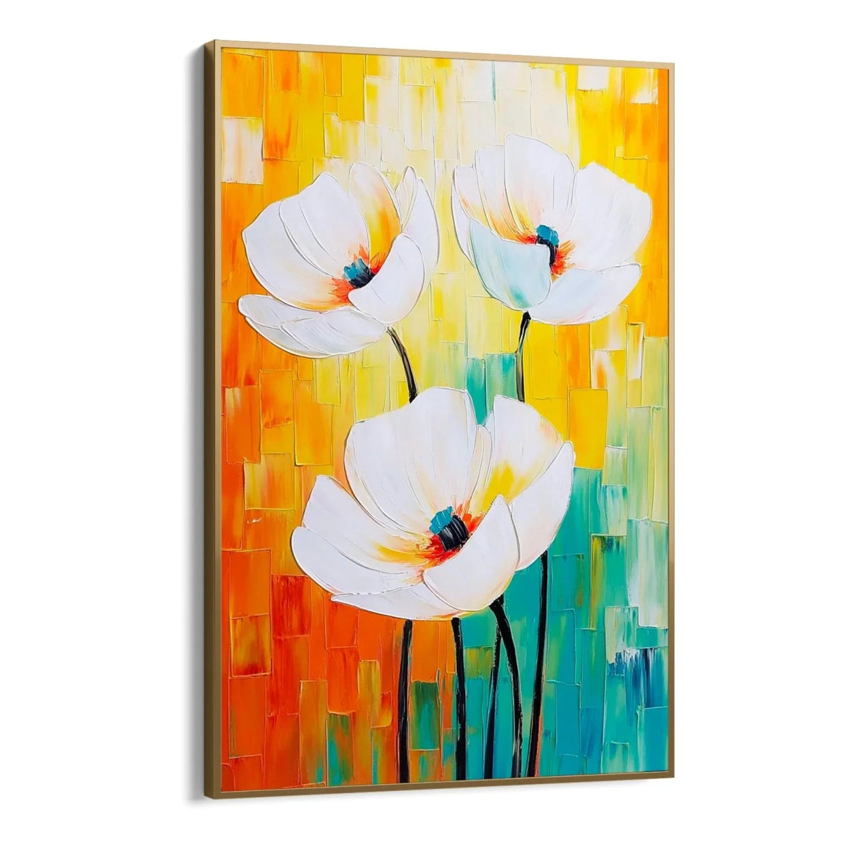 Quadro Stampa su Tela Armonia Floreale - CupidoDesign