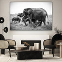 Quadro Stampa su Tela Armonia Grigia - CupidoDesign