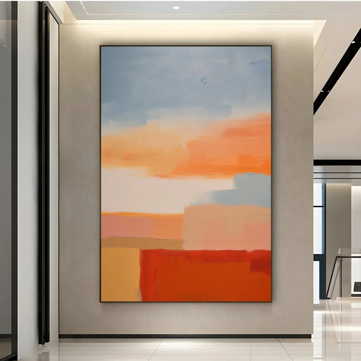 Quadro Stampa su Tela Armonia Luminosa - CupidoDesign