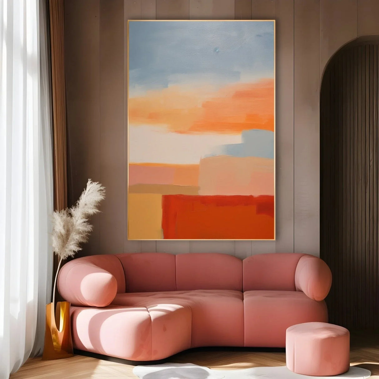 Quadro Stampa su Tela Armonia Luminosa - CupidoDesign