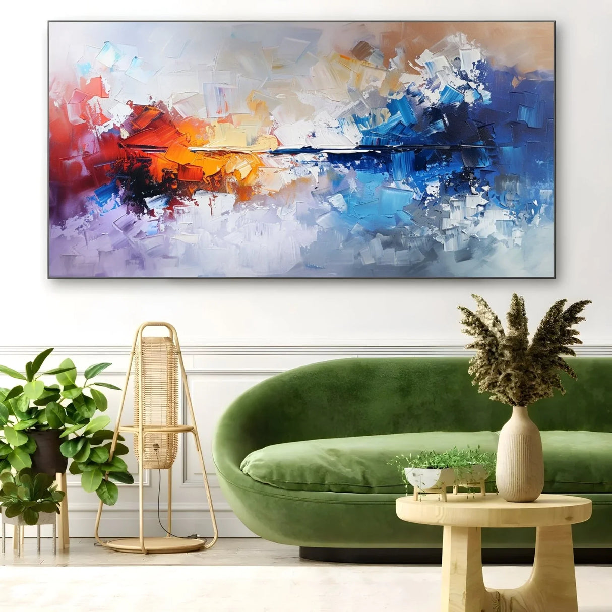 Quadro Stampa su Tela Armonia opposta - CupidoDesign