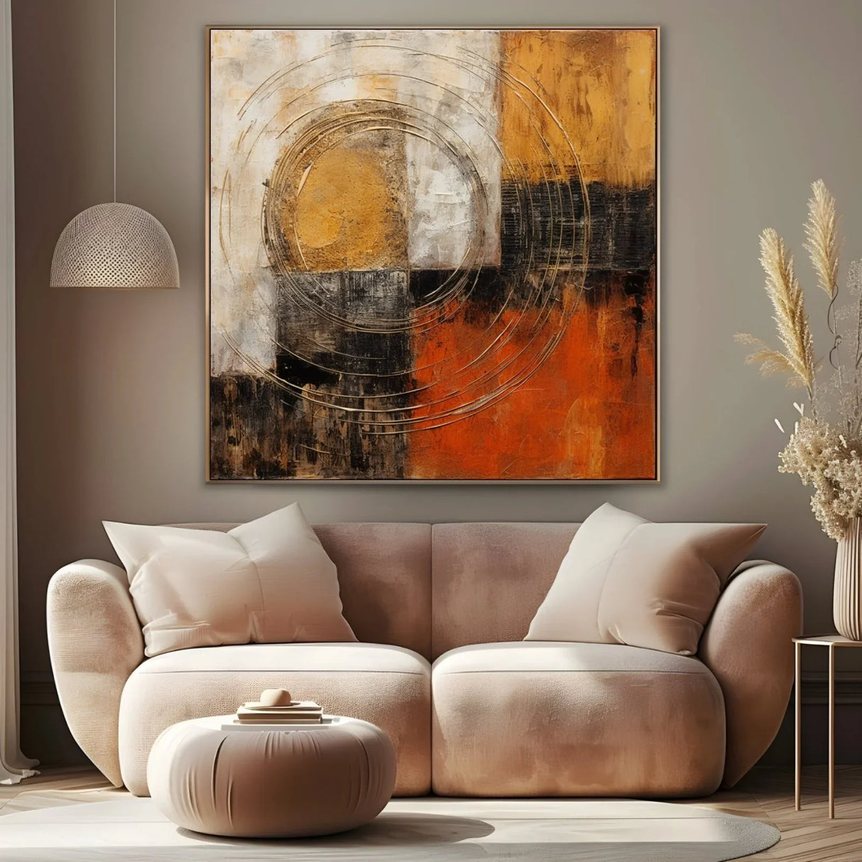 Quadro Stampa su Tela Armonia Rotante - CupidoDesign