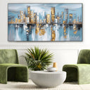 Quadro Stampa su Tela Armonia Urbana - CupidoDesign