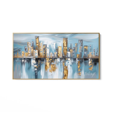 Quadro Stampa su Tela Armonia Urbana - CupidoDesign