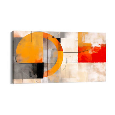 Quadro Stampa su Tela Armonia distorta - CupidoDesign