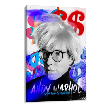 Quadro Stampa su Tela Art is Anything you Can Get Away With - CupidoDesign