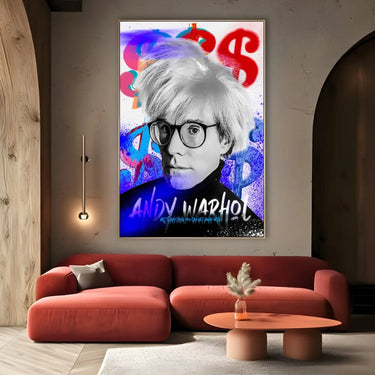 Quadro Stampa su Tela Art is Anything you Can Get Away With - CupidoDesign