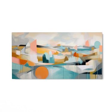 Quadro Stampa su Tela Astratta Santorini - CupidoDesign