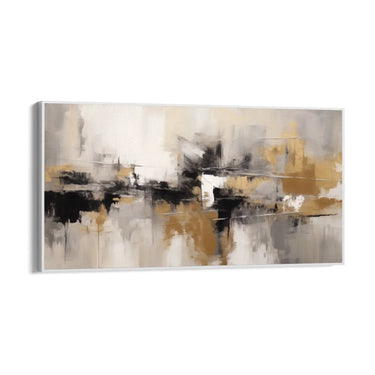 Quadro Stampa su Tela Astrattismo Nero - CupidoDesign