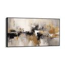 Quadro Stampa su Tela Astrattismo Nero - CupidoDesign