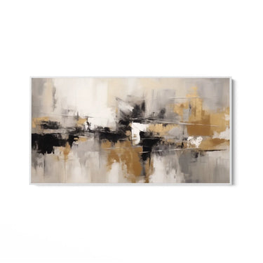 Quadro Stampa su Tela Astrattismo Nero - CupidoDesign