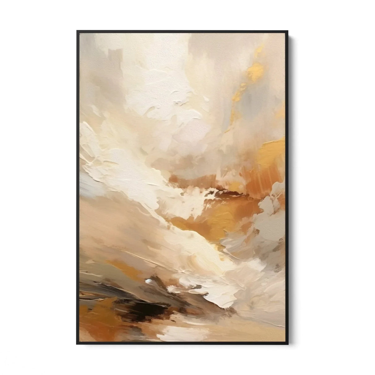 Quadro Stampa su Tela Astratto Dorato - CupidoDesign