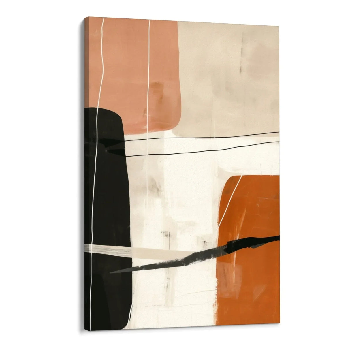 Quadro Stampa su Tela Astratto Sfumato - CupidoDesign