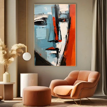 Quadro Stampa su Tela Astratto Squadrato - CupidoDesign