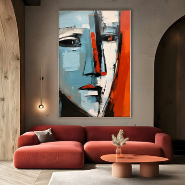 Quadro Stampa su Tela Astratto Squadrato - CupidoDesign