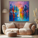 Quadro Stampa su Tela Atmosfera Luminosa - CupidoDesign