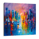 Quadro Stampa su Tela Atmosfera Luminosa - CupidoDesign