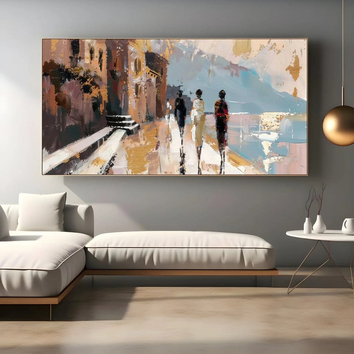 Quadro Stampa su Tela Atmosfere Urbane - CupidoDesign