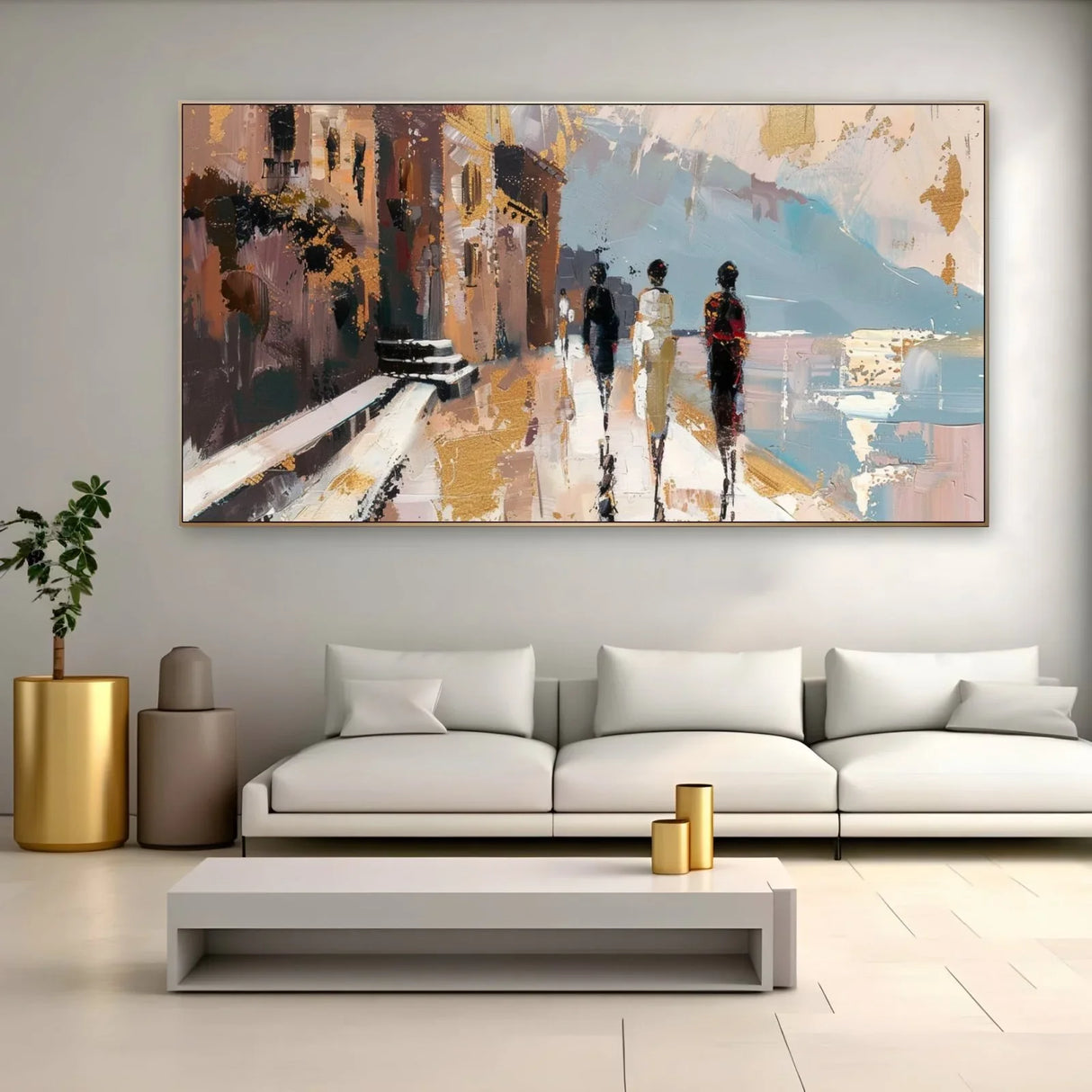 Quadro Stampa su Tela Atmosfere Urbane - CupidoDesign