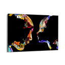 Quadro Stampa su Tela Attimo Colorato - CupidoDesign