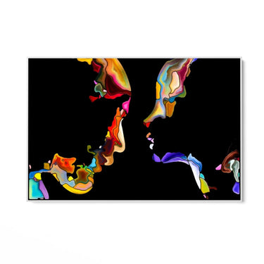 Quadro Stampa su Tela Attimo Colorato - CupidoDesign